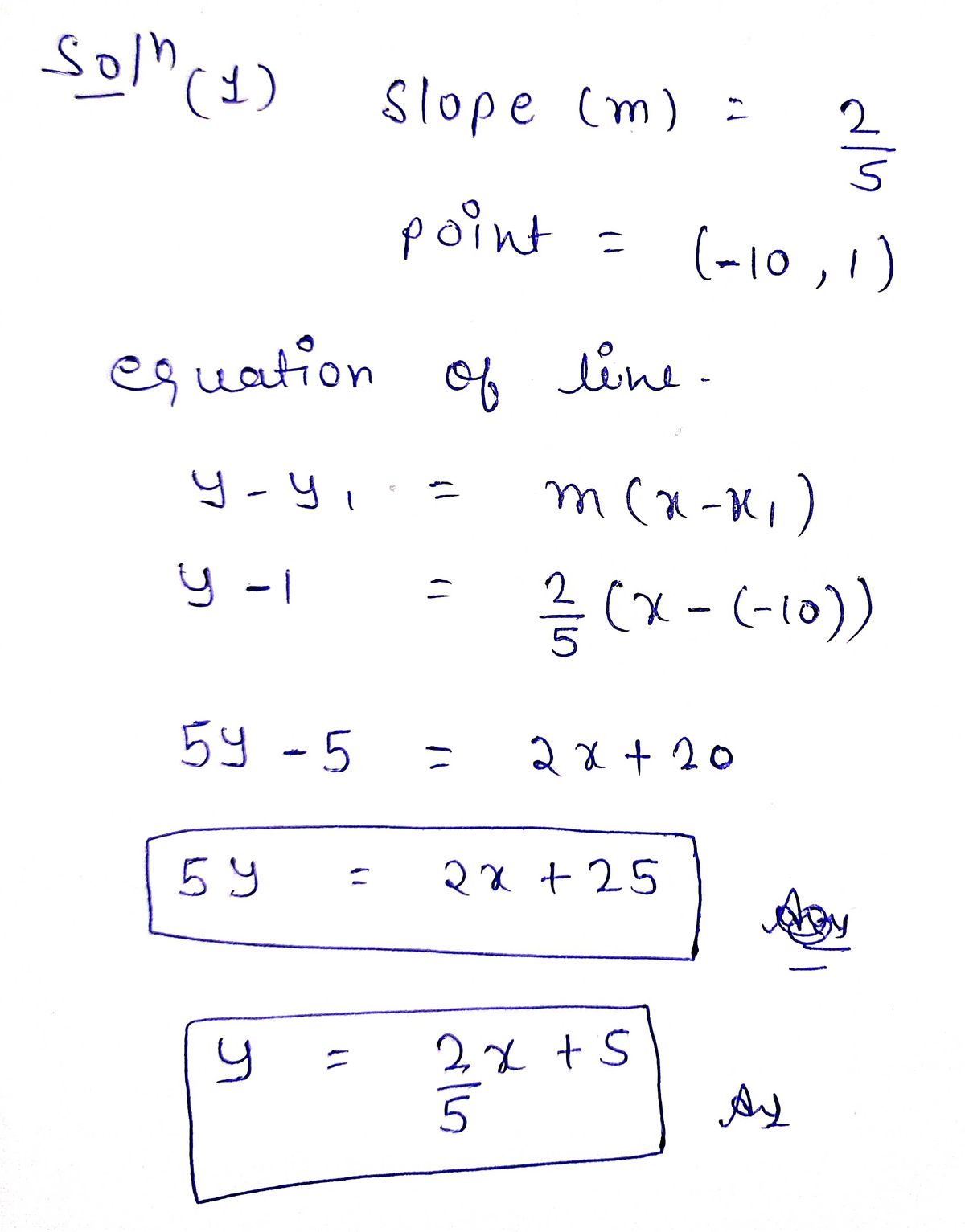 Algebra homework question answer, step 1, image 1